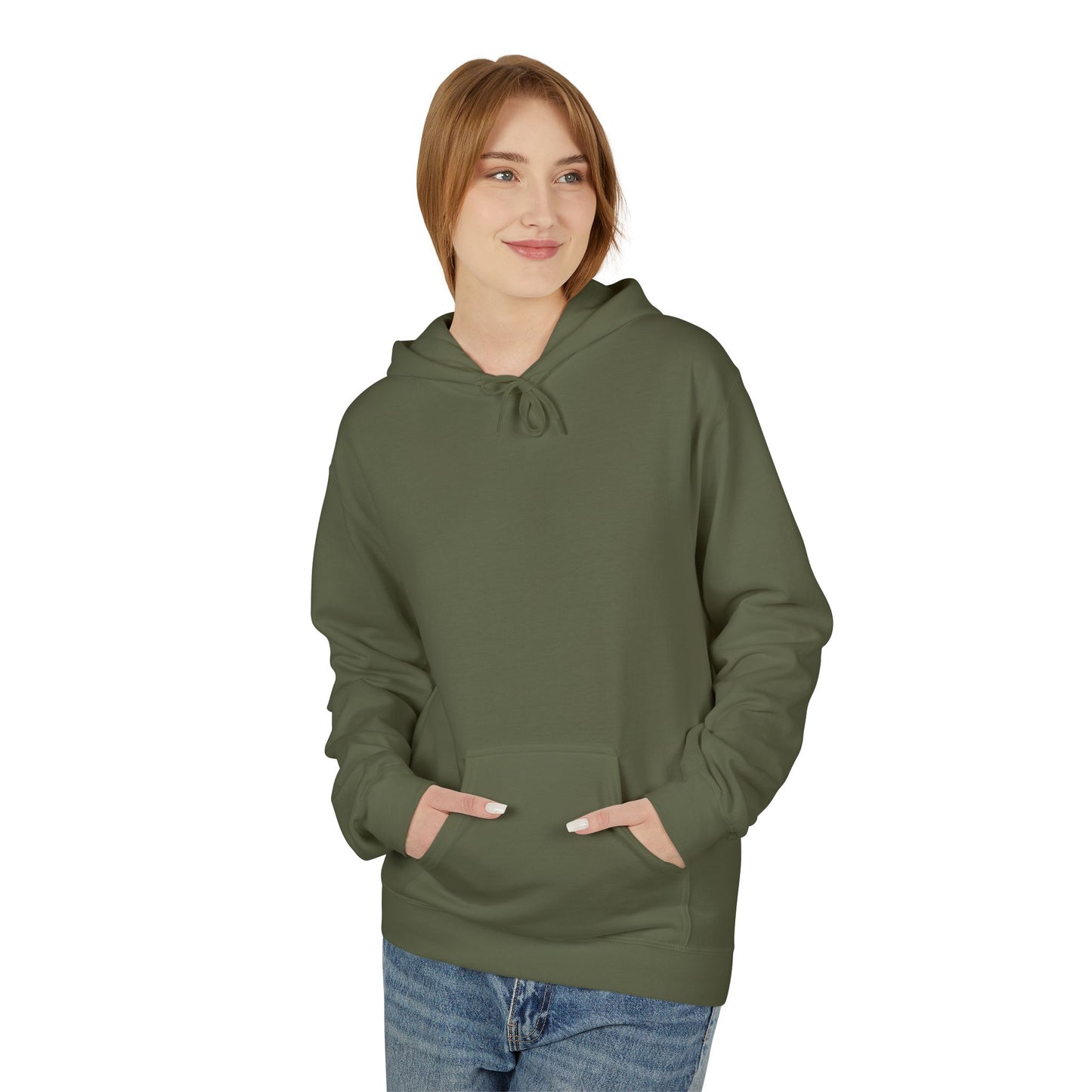 Motivational 'I'll Create the Life I Deserve' Hoodie — Inspirational Cityscape Fleece