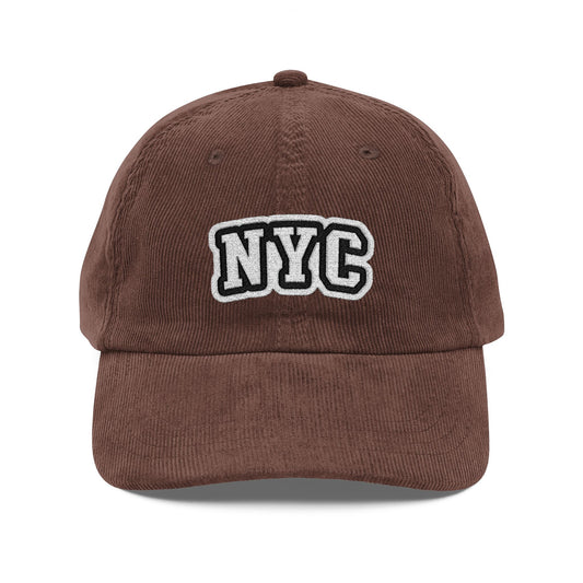 Vintage Corduroy Cap (Embroidery)