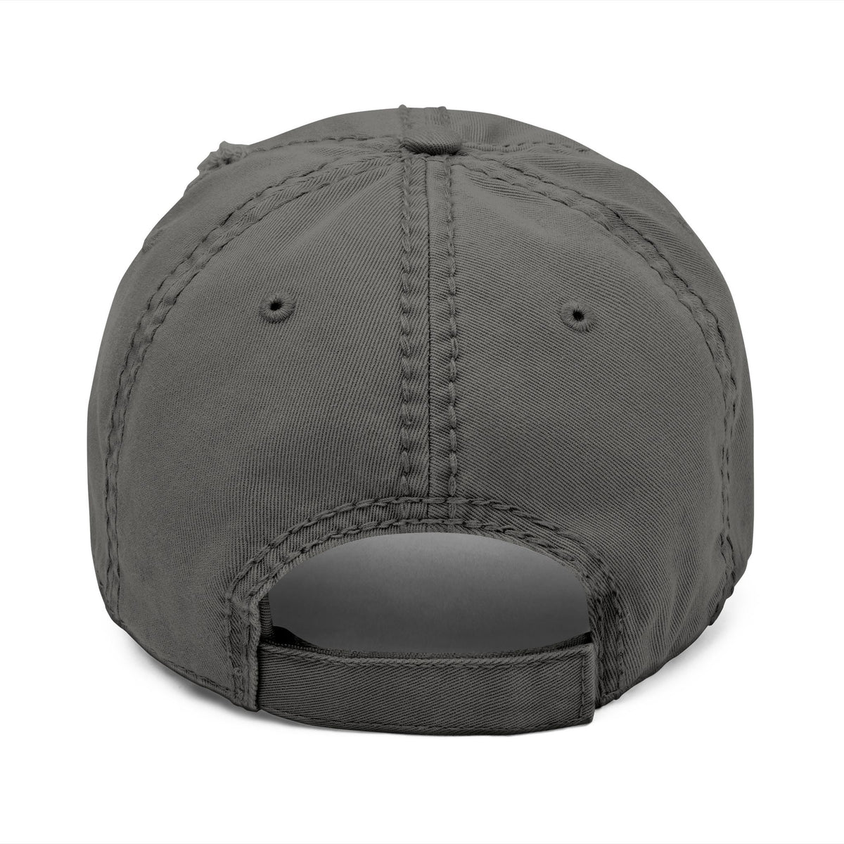 California Embroidered Distressed Dad Hat — Vintage Washed Baseball Cap
