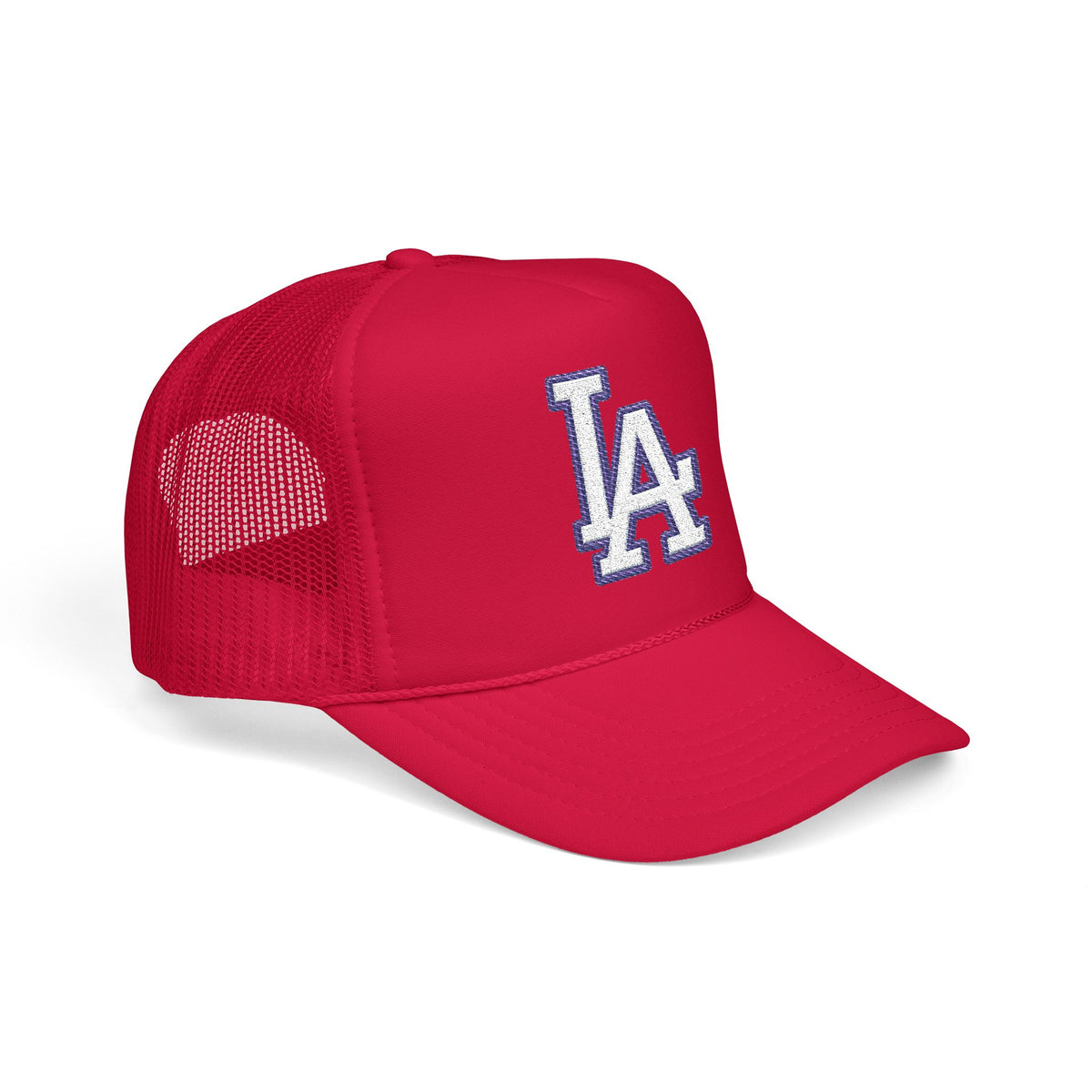 LA logo, Los Angeles California Design, City pride graphic, Varsity style hat cap, T-shirt hoodie POD