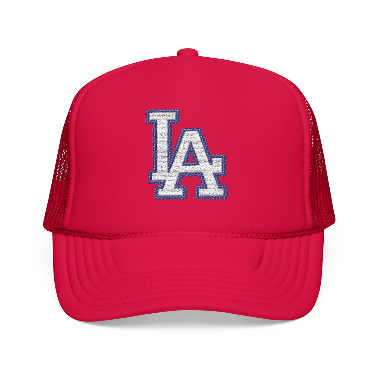 LA logo, Los Angeles California Design, City pride graphic, Varsity style hat cap, T-shirt hoodie POD