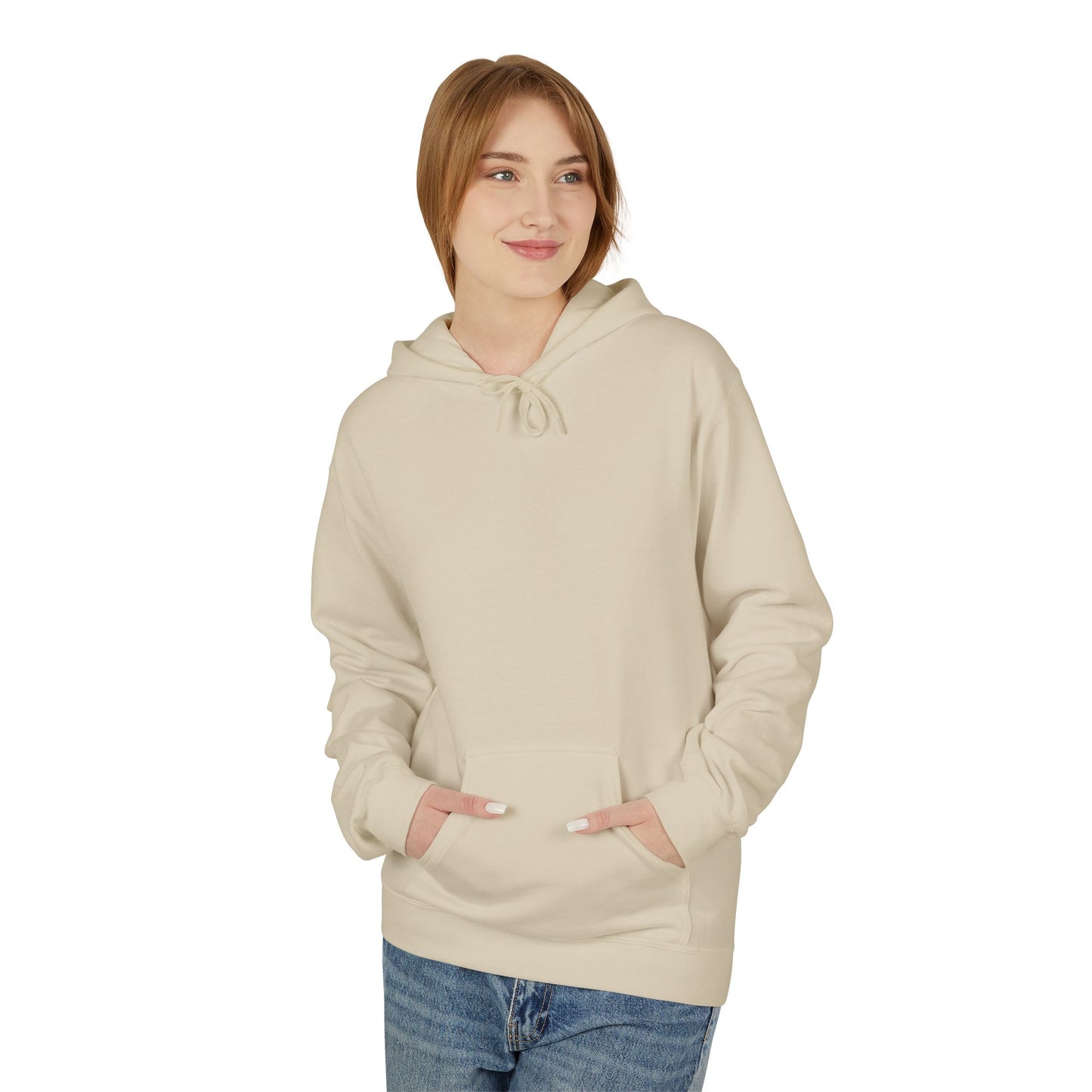 Motivational 'I'll Create the Life I Deserve' Hoodie — Inspirational Cityscape Fleece