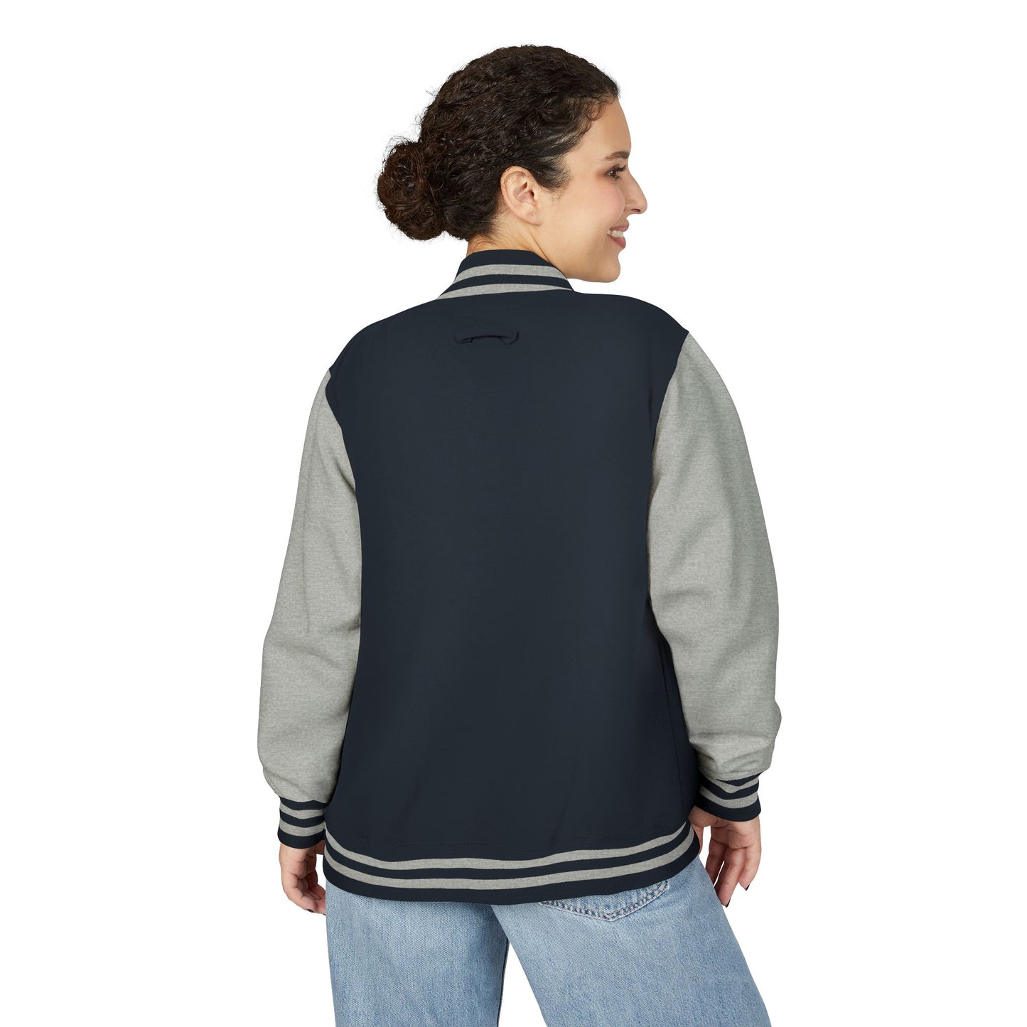 Letterman Jacket — 'Voyage' Nautical Shell Patch Varsity Jacket