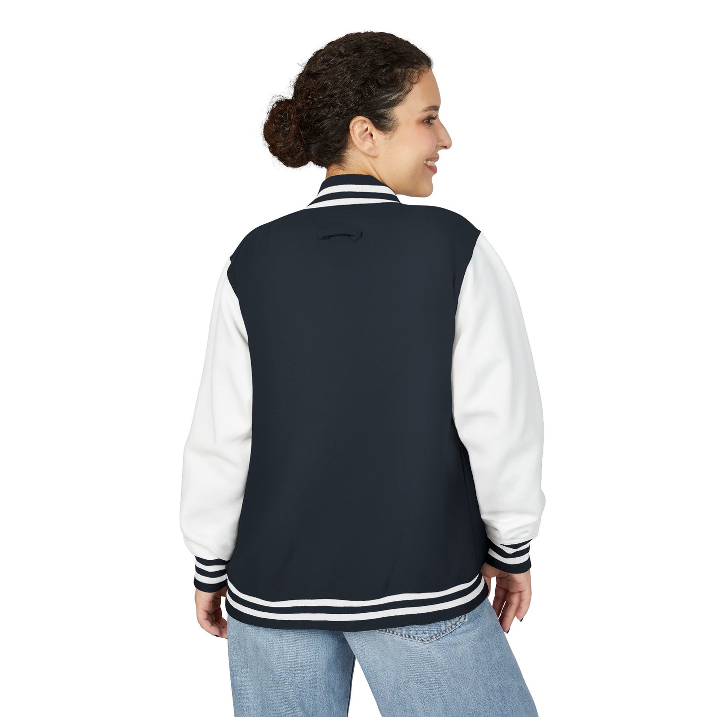 Letterman Jacket — 'Voyage' Nautical Shell Patch Varsity Jacket