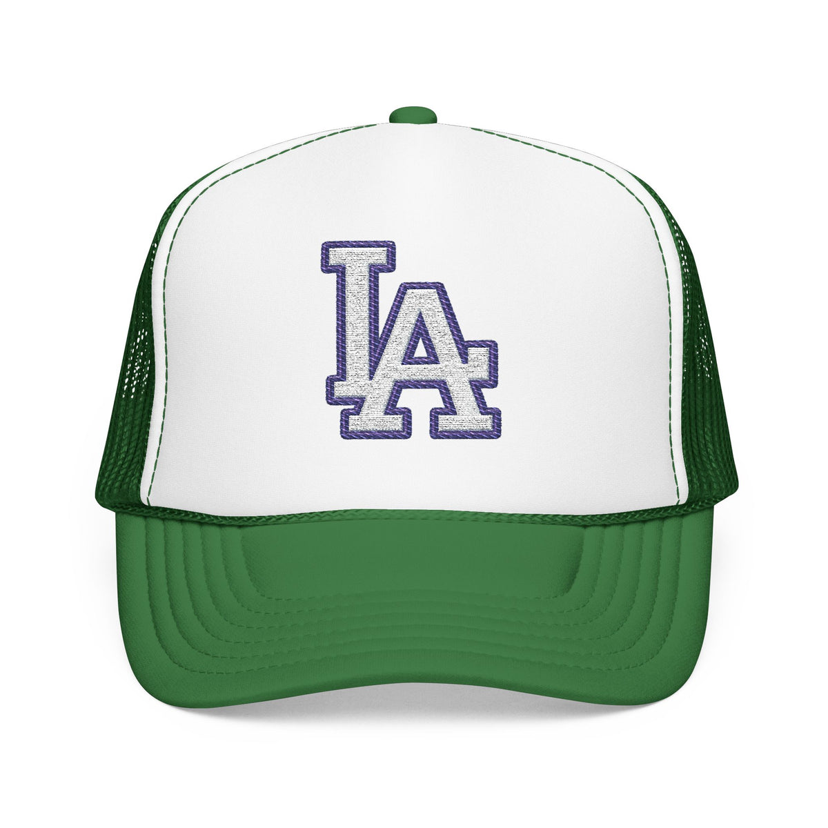 LA logo, Los Angeles California Design, City pride graphic, Varsity style hat cap, T-shirt hoodie POD